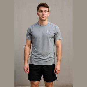 Under Armour Gray Performance Short Sleeve Tee